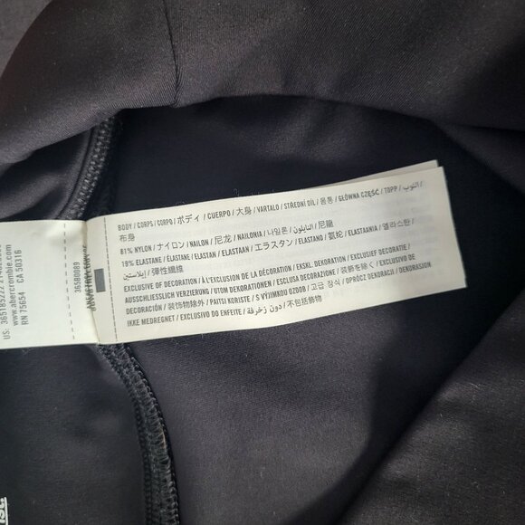 SOCIAL TOURIST Hollister Women's SZ LG Black Crossover Skort Athletic - Picture 4 of 9